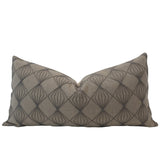 Noir Trellis Pillow Cover