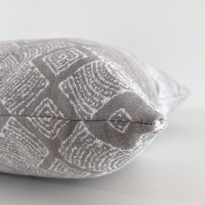 Madigan | Gray Outdoor Pillow Cover