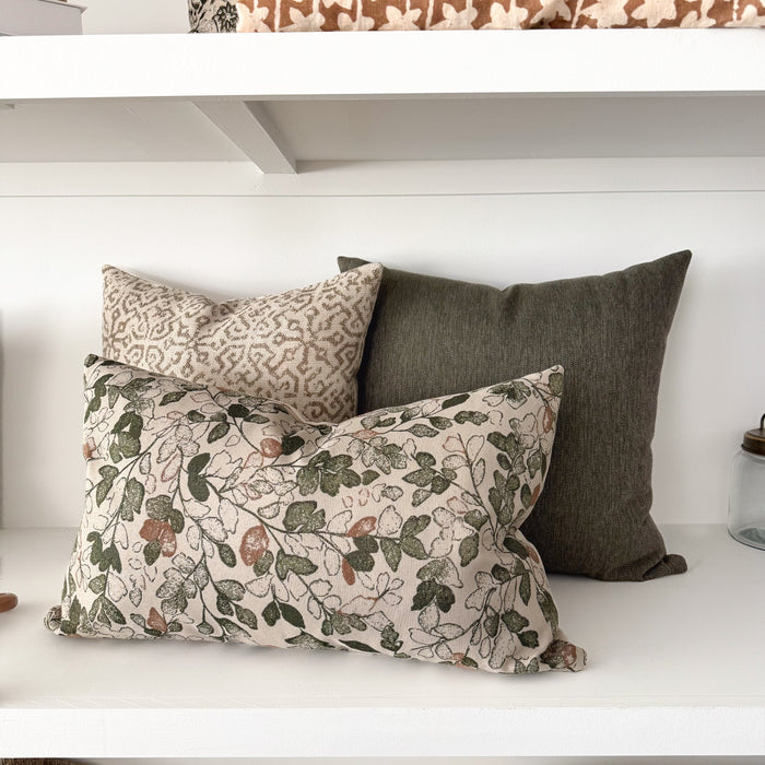 Darkest Green Pillow Cover