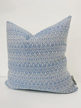 West Beach | Blue Pillow Cover