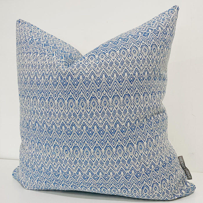 West Beach | Blue Pillow Cover