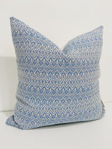 West Beach | Blue Pillow Cover