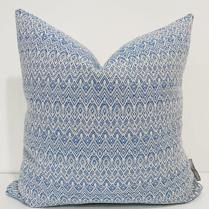 West Beach | Blue Pillow Cover
