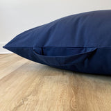 Dark Blue Floor Pillow Cover