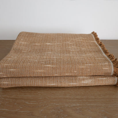 Loomed Weighted  Blanket |Rust