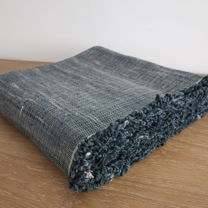 Loomed Weighted  Blanket | Deep Blue