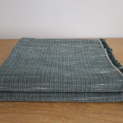Loomed Weighted  Blanket | Deep Blue