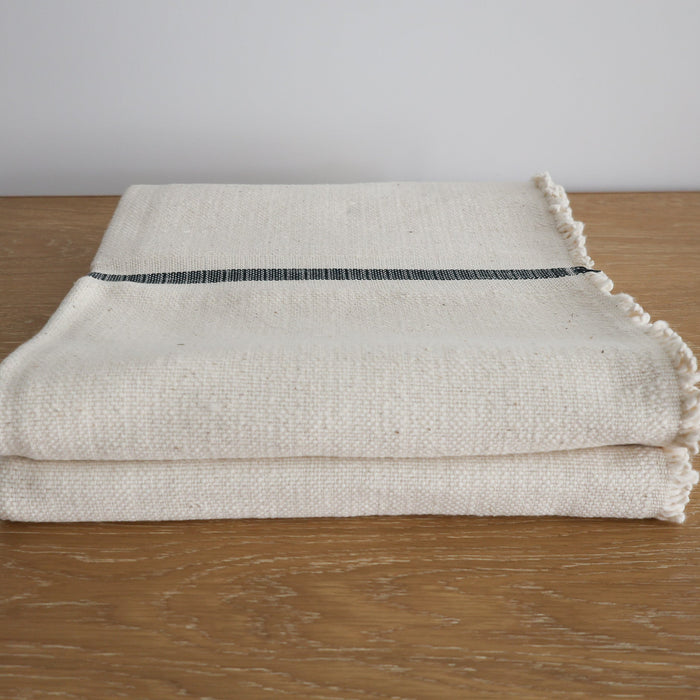 Loomed Weighted  Blanket | Olimpia Charcoal