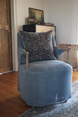 Shadow & Bloom Block Print Pillow Cover