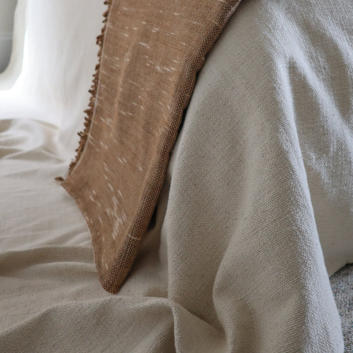 Loomed Weighted Blanket | Ecru