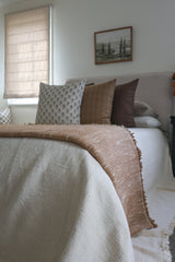 Loomed Weighted Blanket | Ecru