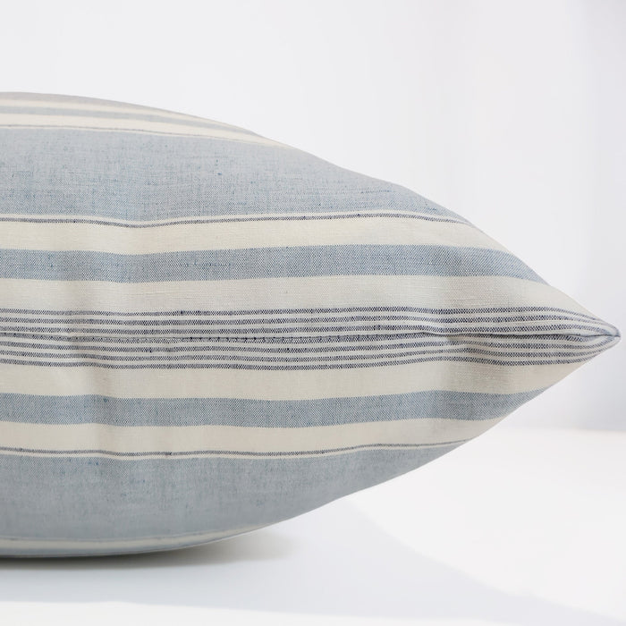 Blue & Stripes Pillow Cover