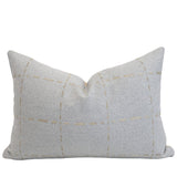 Pick Stitch | Light Blue Pillow Cover