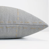 Pick Stitch | Light Blue Pillow Cover