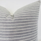 Stormy Pillow Cover | Gray Blue Pillow Cover