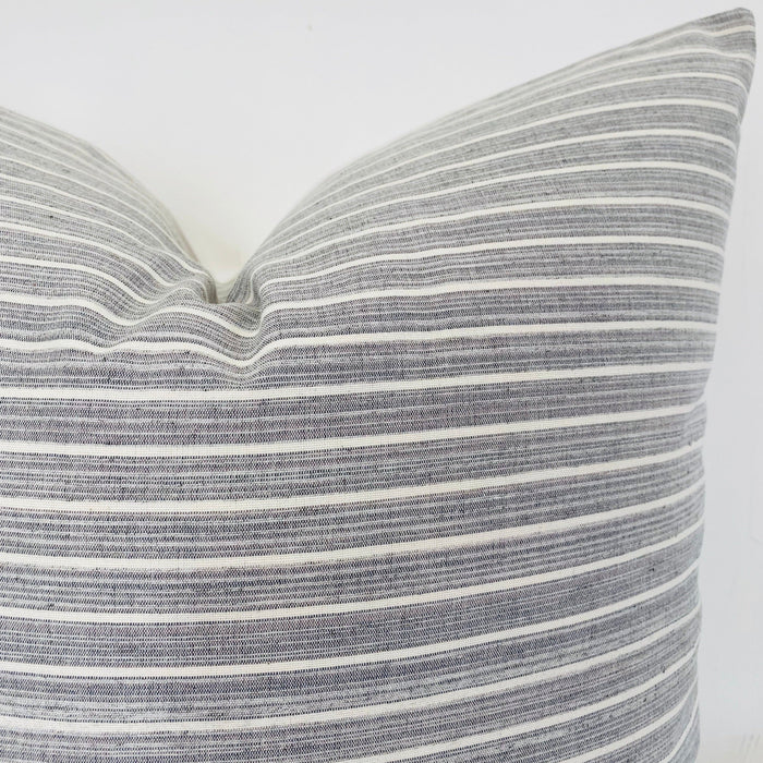Stormy Pillow Cover | Gray Blue Pillow Cover