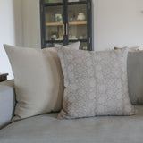 Quiet Meadow Block Print Pillow Cover