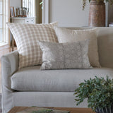 Quiet Meadow Block Print Pillow Cover