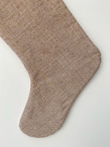 Canyon Red | Small Minimal Christmas Stocking