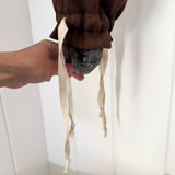Cloth Grocery Bag Holder 'Linen Brown'