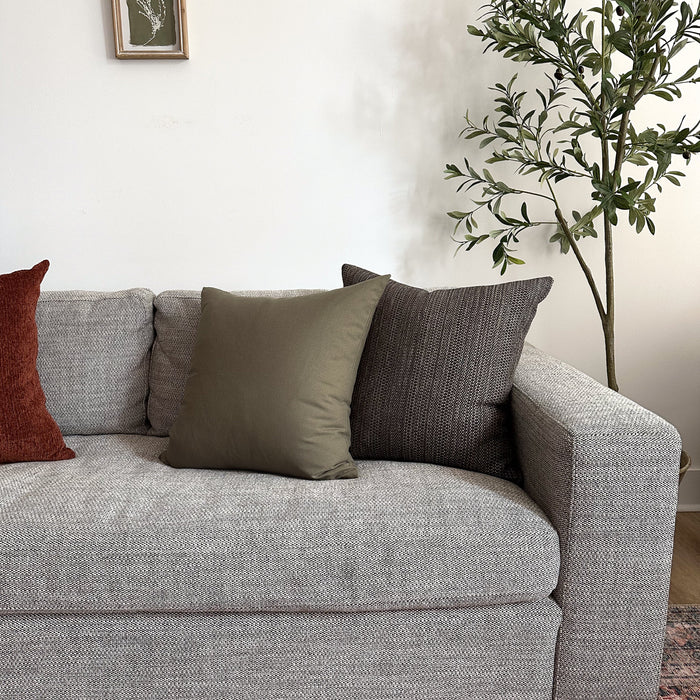 Liman | Olive Drab Pillow Cover