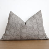 Quiet Meadow Block Print Pillow Cover