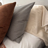 Mini Check | Black & White Pillow Sham