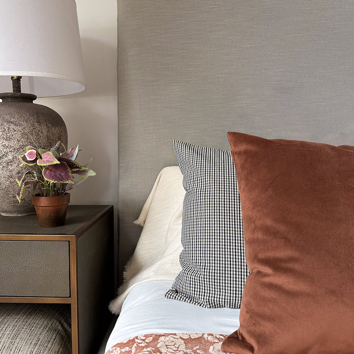 Mini Check | Black & White Pillow Sham
