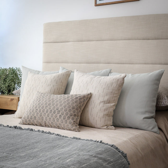 Muted Pearl Gray Pillow Cover