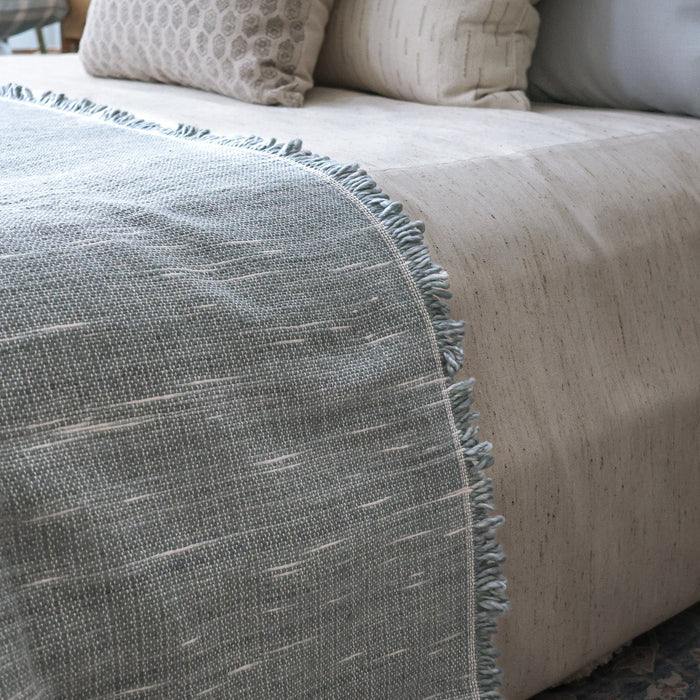 Loomed Weighted  Blanket | Rain