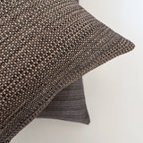 Scandi Brown & Blue Pillow Cover
