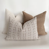 Crisscross White Pillow Cover
