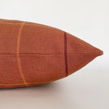 Pumpkin Spice Plaid Pillow Cover