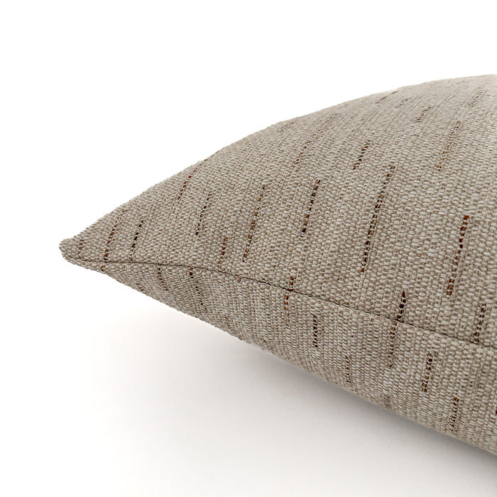Natural Elegance Taupe Pillow Cover