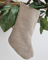 Russet Floral Holiday Stocking (Reversible Design)