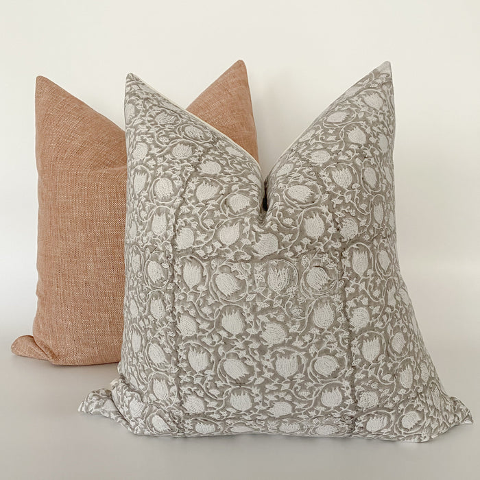 Just Peachy Pillow Cover