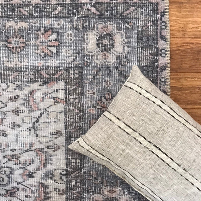 Weathered Stripe | Horizontal Narrow Pillow Cover