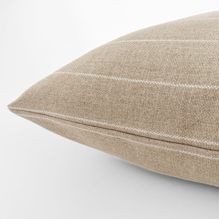Antique Stripe Linen Pillow Cover