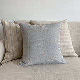 Pick Stitch | Light Blue Pillow Cover