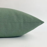 Solid Canvas | Green Pillow Cover