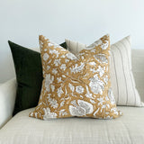 Vienna Green Pillow Cover