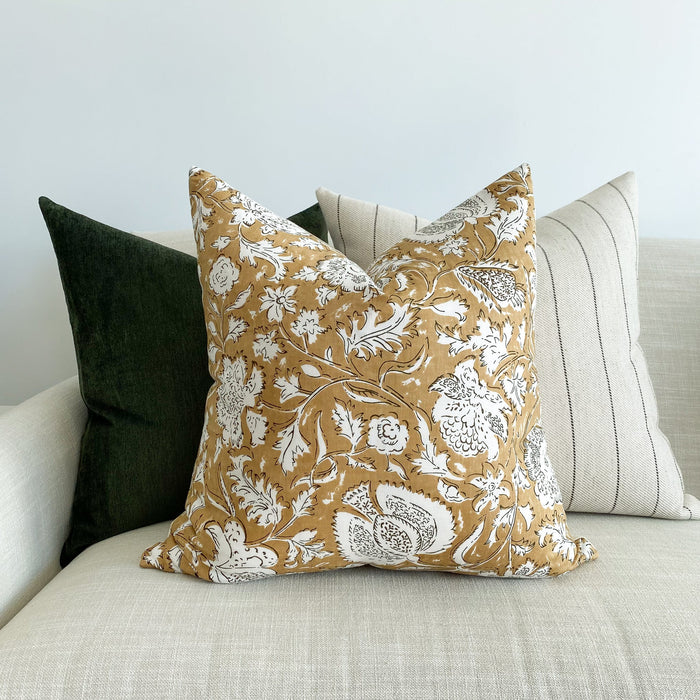 Vienna Green Pillow Cover