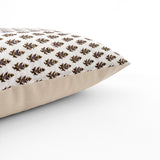 Juniper Berry Block Print Pillow Cover