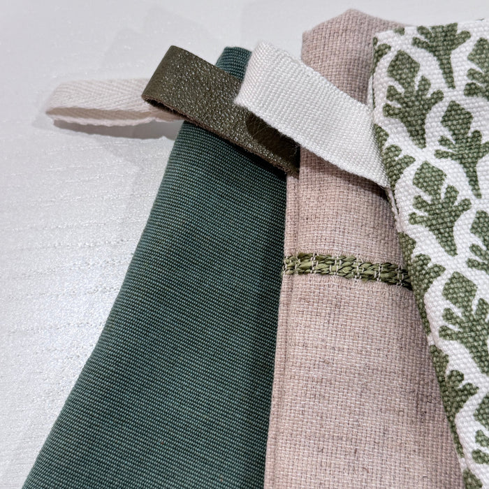 Boho Stocking Greens Set Of Three