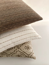 Jemila | Brown Pillow Cover