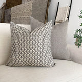 Leaf | Charcoal Pillow Cover