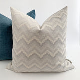 Light Blue Southwestern Pillow Cover "20x20"