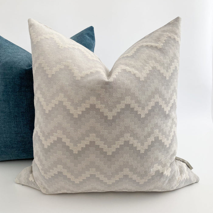 Light Blue Southwestern Pillow Cover "20x20"