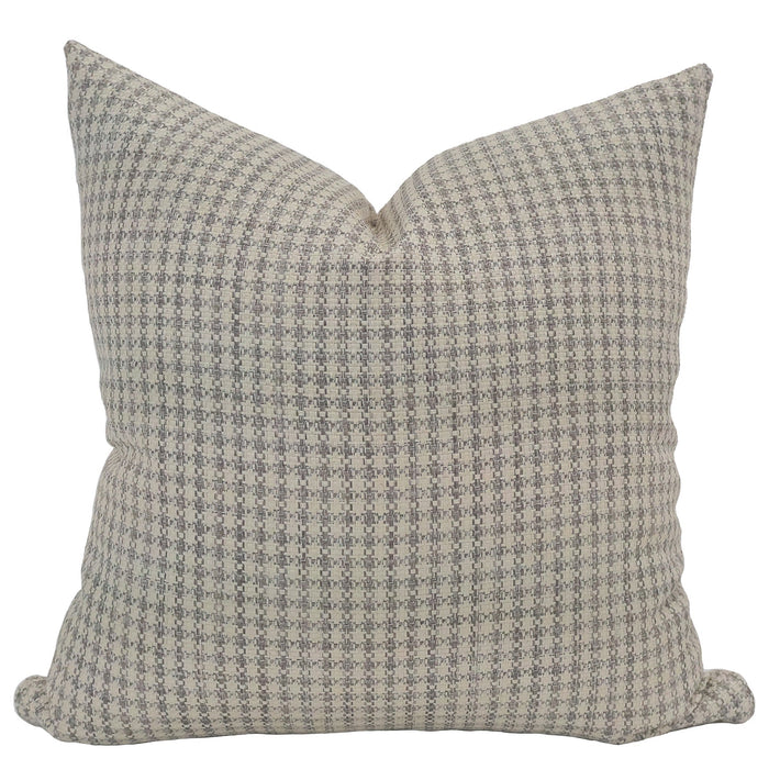 Gentleman's Checkered Plaid Pillow Cover