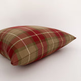 Country Christmas Plaid Pillow Cover